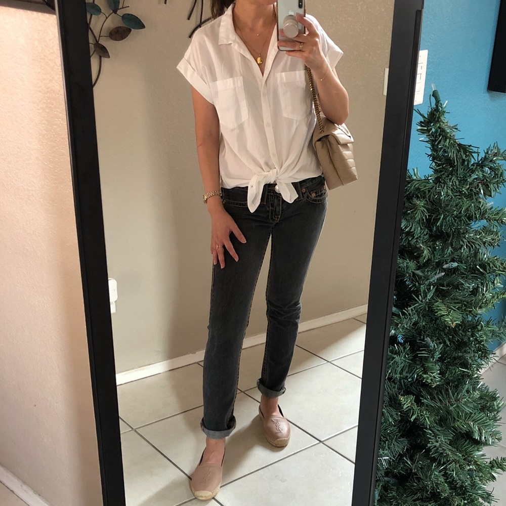 True Religion Low Rise Skinny Jeans Size 26